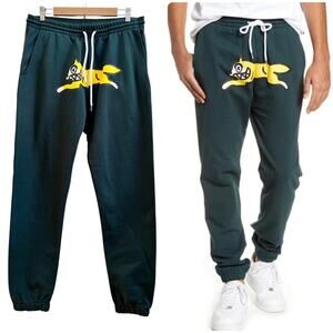 Ice Cream Men’s Meribel Fox Logo Sweatpants Large Ponderosa Pine Streetwear